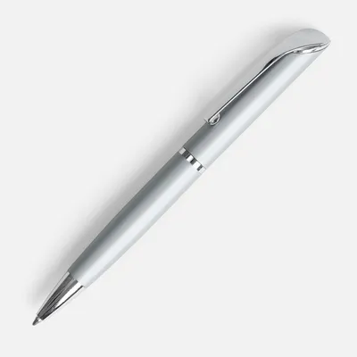 Ручка шариковая Glide, серая — фото 1