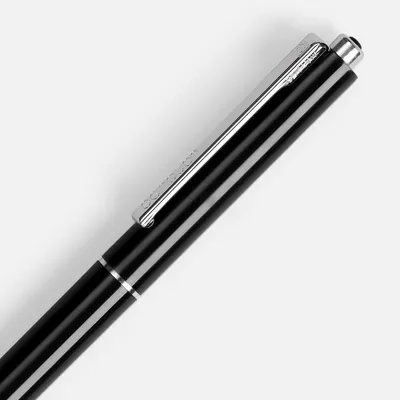 Ручка шариковая Senator Point, ver.2, черная — фото 3