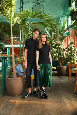 Рубашка поло Safran красная — фото 7