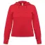 Толстовка женская Hooded Full Zip красная
