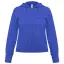 Толстовка женская Hooded Full Zip ярко-синяя