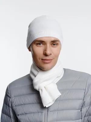Шапка Siver, белая — фото 7