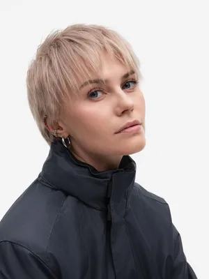 Куртка на стеганой подкладке Robyn, темно-синяя — фото 15