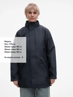 Куртка на стеганой подкладке Robyn, темно-синяя — фото 12