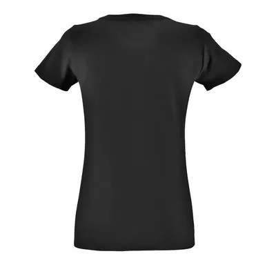 Футболка женская Regent Fit Women, черная — фото 2