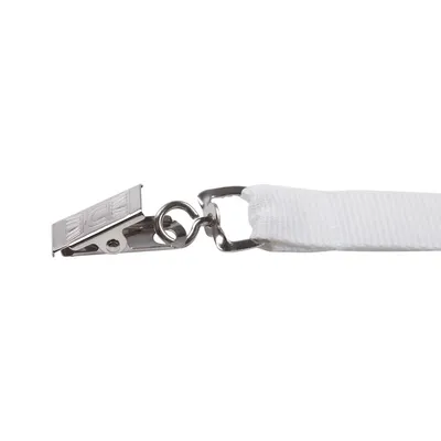 Лента для бейджа Neckband, белая — фото 3