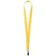 Лента для бейджа Neckband, желтая