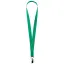 Лента для бейджа Neckband, зеленая