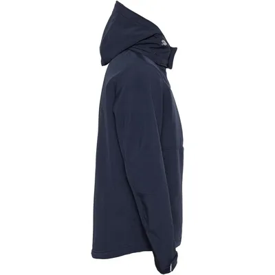 Куртка мужская Hooded Softshell темно-синяя — фото 2