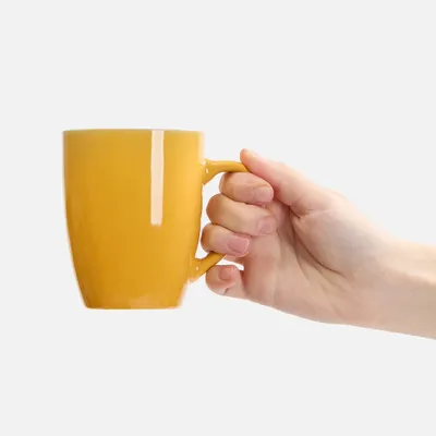 Кружка Good Morning, желтая — фото 3