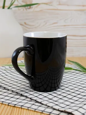 Кружка Good Morning, черная — фото 5