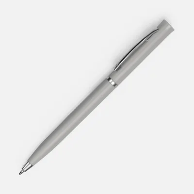 Ручка шариковая Euro Chrome, темно-серая