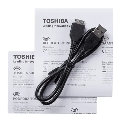 Внешний диск Toshiba Canvio, USB 3.0, 1Тб, черный — фото 4
