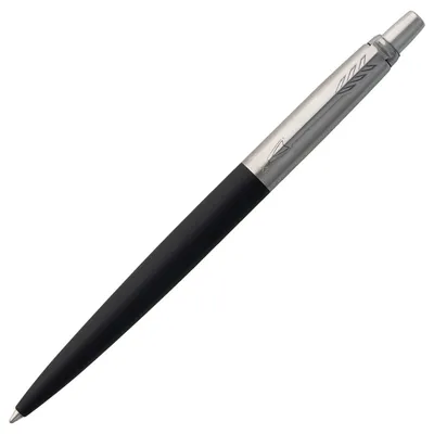 Ручка шариковая Parker Jotter Core K63, черный с серебристым — фото 4