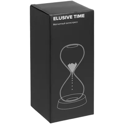 Магнитный антистресс Elusive Time, черный — фото 3