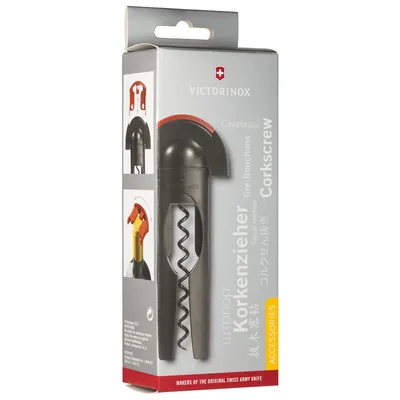 Штопор Victorinox Utensils, черный — фото 4