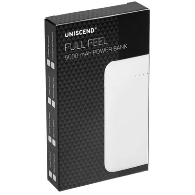 Внешний аккумулятор Uniscend Full Feel 5000 мАч, черный — фото 8