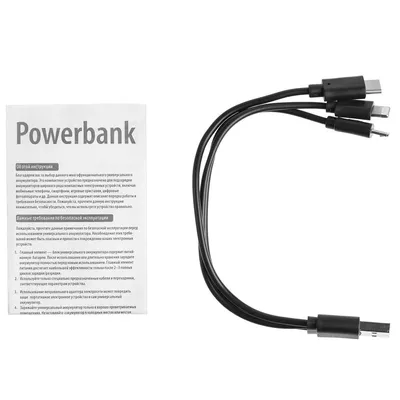 Внешний аккумулятор Uniscend Full Feel 5000 мАч, черный — фото 6