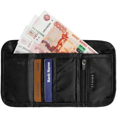 Кошелек Torren с RFID-защитой, черный — фото 5