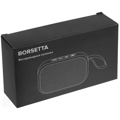 Беспроводная колонка Borsetta, светло-серая — фото 9