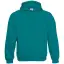 Толстовка Hooded, темно-бирюзовая