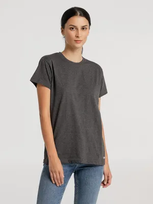 Футболка унисекс Firm Wear, черный меланж — фото 6