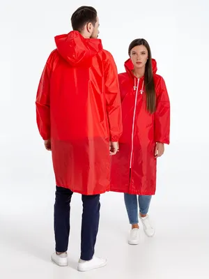 Дождевик Rainman Zip, красный — фото 11