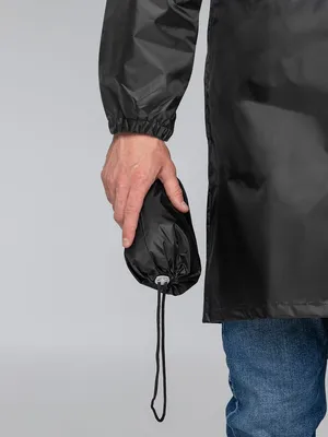 Дождевик Rainman Zip, черный — фото 5