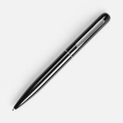 Ручка шариковая Scribo, черная — фото 2