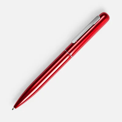 Ручка шариковая Scribo, красная — фото 1