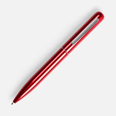 Ручка шариковая Scribo, красная — фото 2