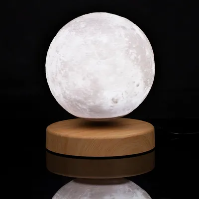 Левитирующая луна MoonFlight с пластиковой подставкой — фото 2