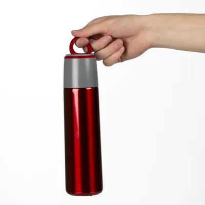 Термос Heater, красный — фото 6
