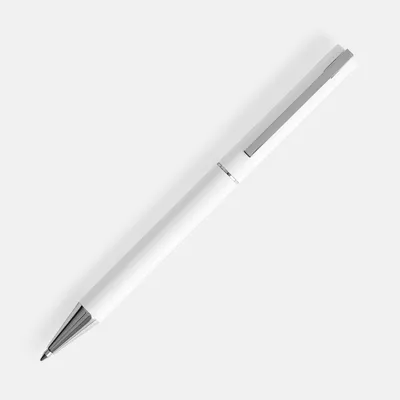 Ручка шариковая Blade Soft Touch, белая — фото 2