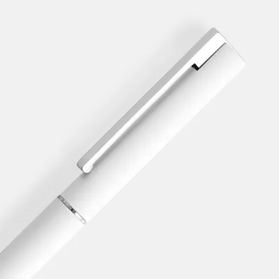 Ручка шариковая Blade Soft Touch, белая — фото 3