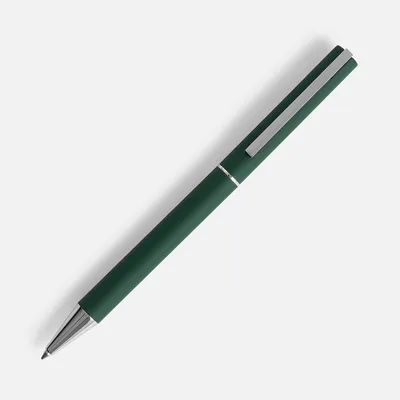 Ручка шариковая Blade Soft Touch, зеленая — фото 2