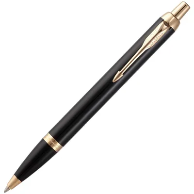 Ручка шариковая Parker IM Core Black GT, черная — фото 4