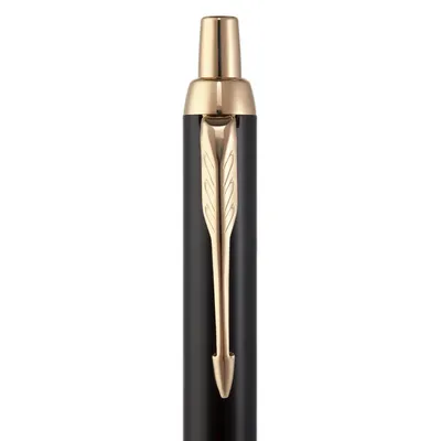Ручка шариковая Parker IM Core Black GT, черная — фото 5