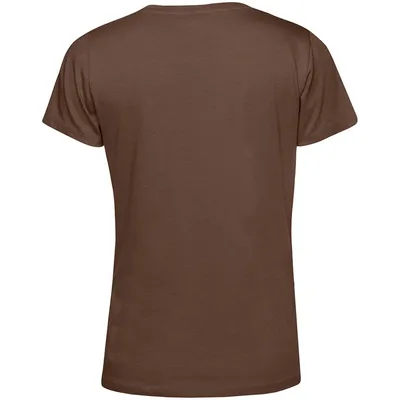Футболка женская E150 Inspire (Organic), коричневая (мокко) — фото 2