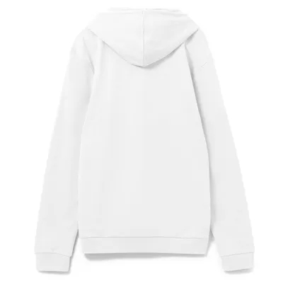 Толстовка с капюшоном унисекс Hoodie, белая — фото 2