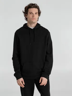 Толстовка с капюшоном унисекс Hoodie, черная — фото 6