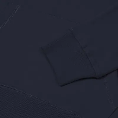 Толстовка с капюшоном унисекс Hoodie, темно-синяя — фото 4