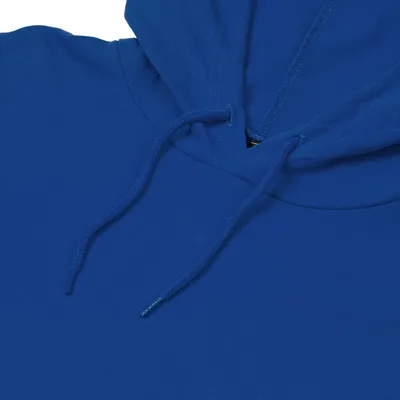 Толстовка с капюшоном унисекс Hoodie, ярко-синяя — фото 3