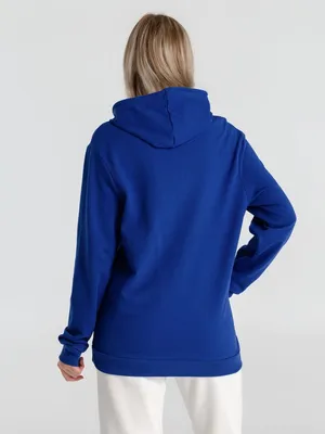 Толстовка с капюшоном унисекс Hoodie, ярко-синяя — фото 7