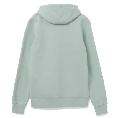 Толстовка с капюшоном унисекс Hoodie, серо-зеленая — фото 2