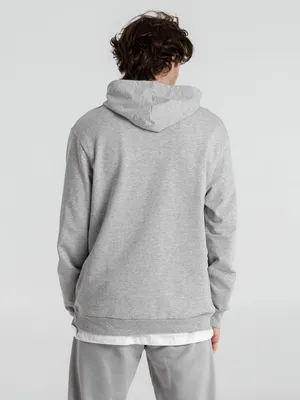Толстовка с капюшоном унисекс Hoodie, серый меланж — фото 7