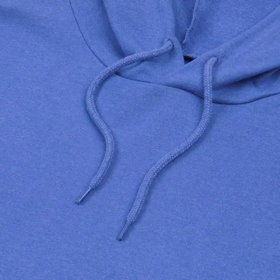Толстовка с капюшоном унисекс Hoodie, ярко-синий меланж — фото 3