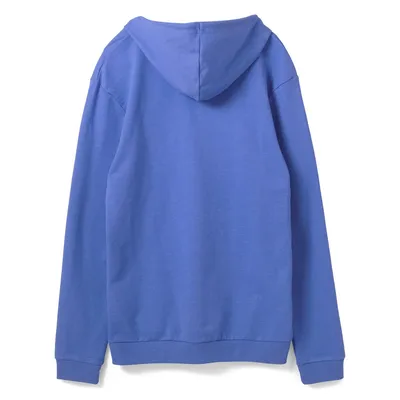 Толстовка с капюшоном унисекс Hoodie, ярко-синий меланж — фото 2