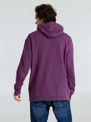 Толстовка с капюшоном унисекс Hoodie, фиолетовый меланж — фото 12