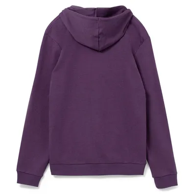 Толстовка с капюшоном унисекс Hoodie, фиолетовый меланж — фото 2